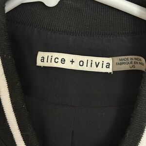 Alice + Olivia sequined bomber jacket